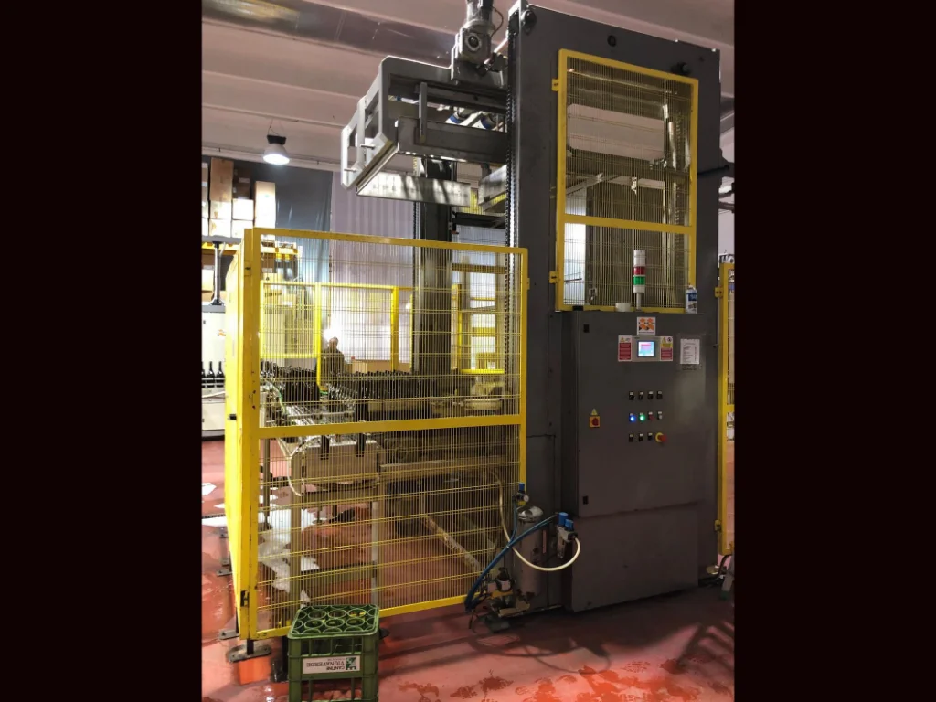 Tmg Machine Used TMG VEGA 60 automatic Depalletizer 5000 BPH