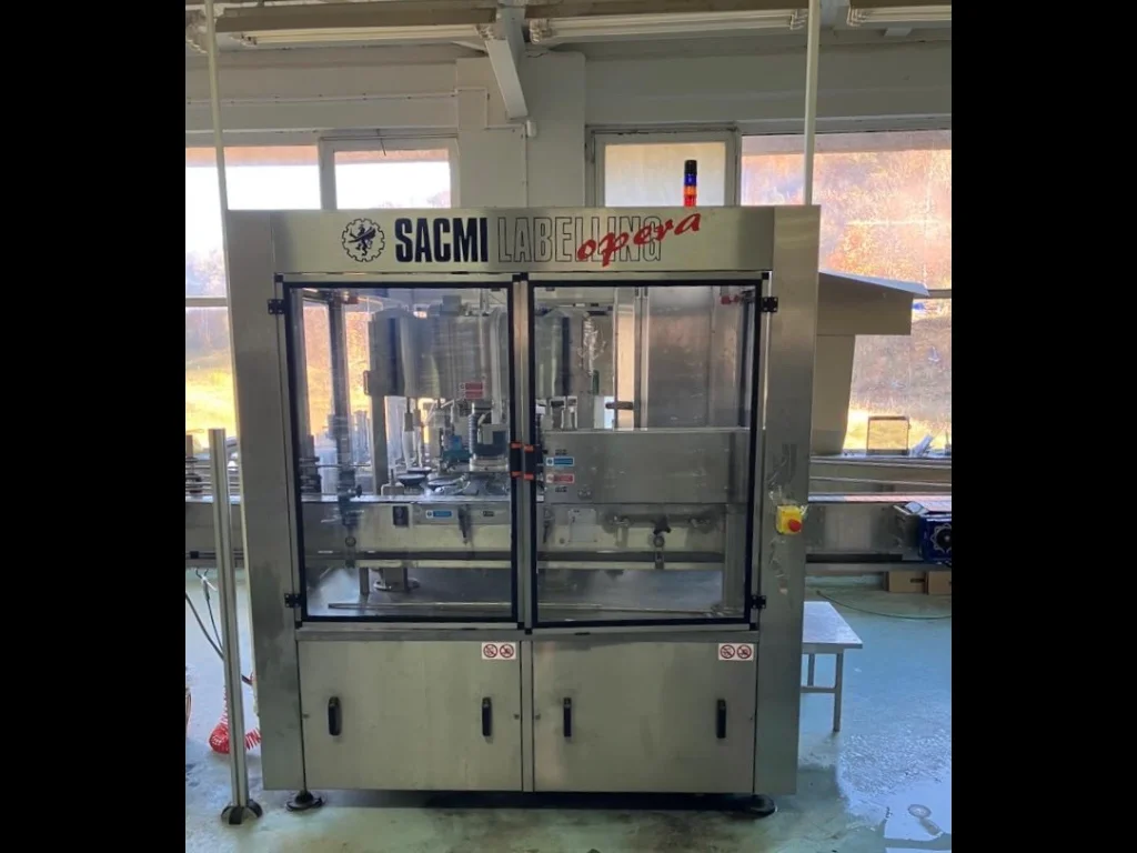 Used labelling machine SACMI 2008 - 12000 bph - 1