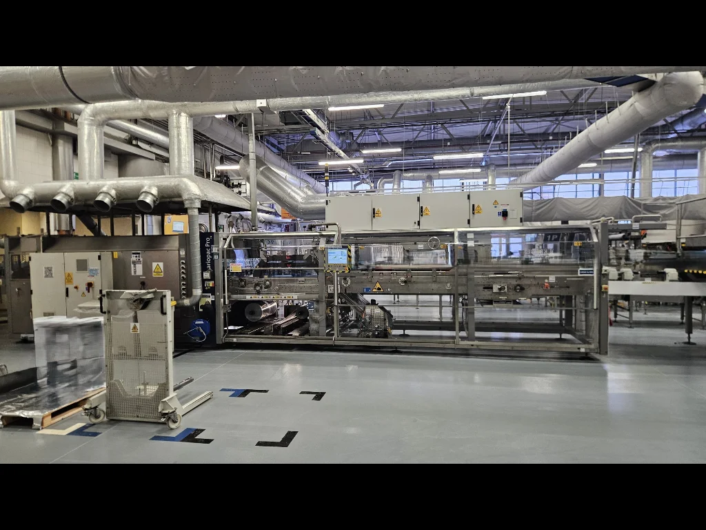 Used KRONES Variopac Pro FS 45 Shrink Wrapper 2008