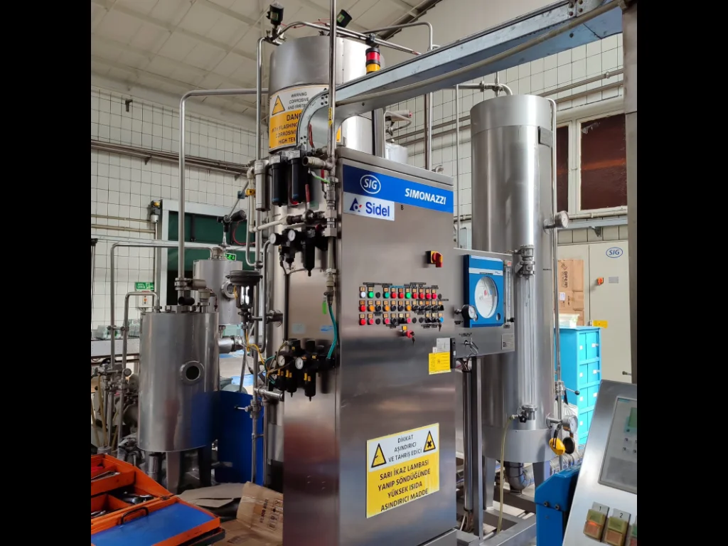 Used Sidel glass complete line for carbonated soda - 50.000 BPH - Used ...